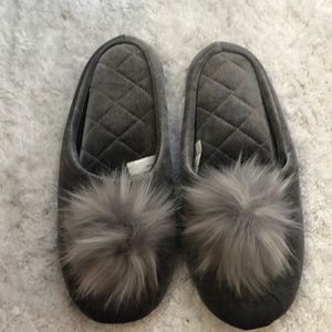 Velvet slippers